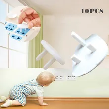 Грушевидное британское защитное покрытие разъема 10 шт. бытовой Детский антиэлектрический комплект розеток#4JY23