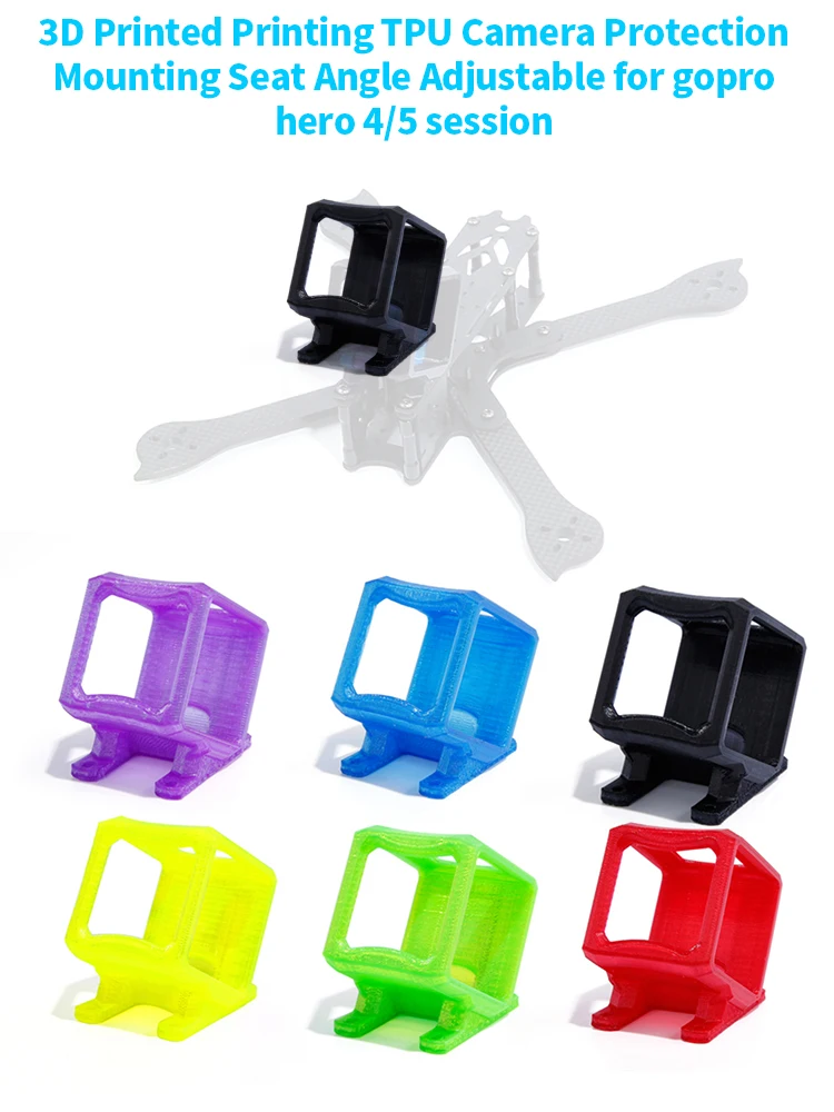 Держатель для камеры из ТПУ с 3D печатью 30 iX5 V3 XL V4 Gopro Hero 4 5 Session RC FPV аксессуары