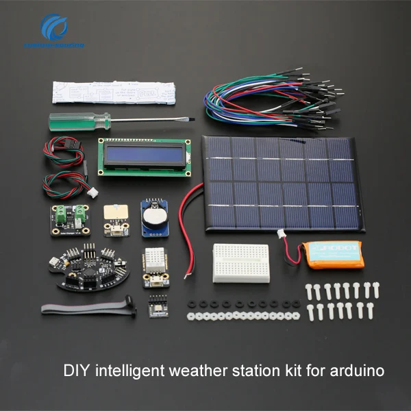 Free shipping DIY intelligent weather station kit for arduino kit best