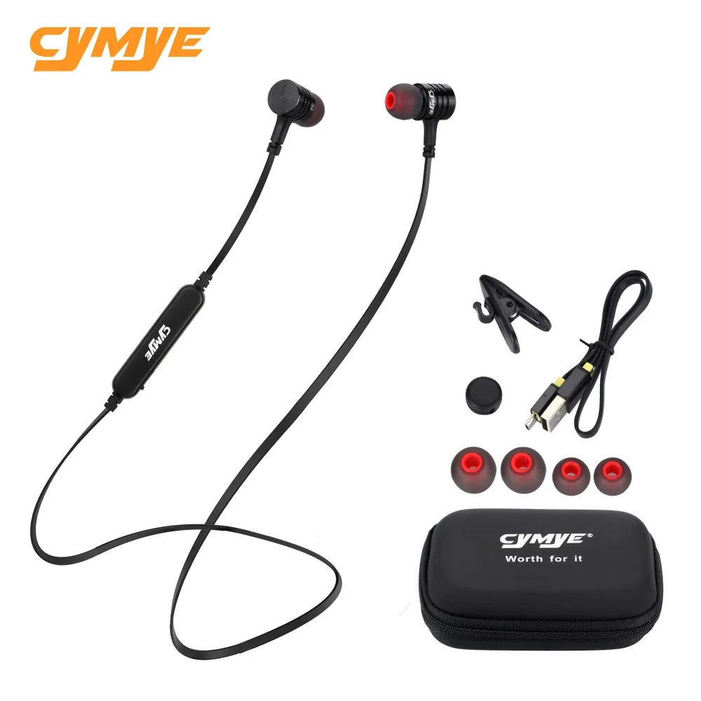 

Cymye Wireless Headphone Bluetooth Earphone For Phone Neckband sport earphone Auricular Bluetooth