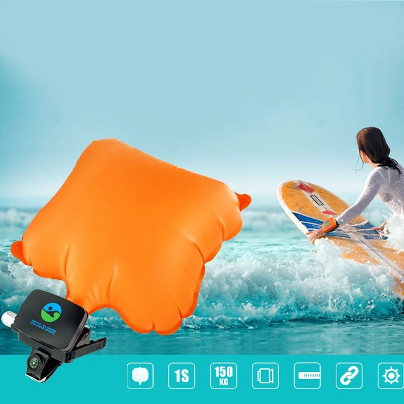 

Float Wristband, Portable Rescue Device Inflatable Swimming Safety Device, Water Buoyancy Aid Device for Adult, Kids
