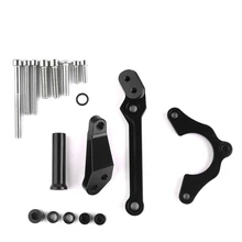 CNC алюминиевый руль мотоцикла регулируемый рулевой демпфер Стабилизатор Кронштейн монтажный комплект для Kawasaki Z900