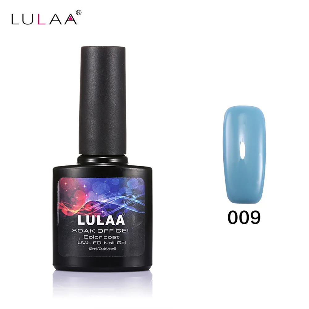 LULAA, Гель-лак для ногтей, долговечный, 12 мл, полимер, УФ-гель для ногтей, Гель-лак, аксессуары для ногтей, сделай сам, Прямая поставка 80125