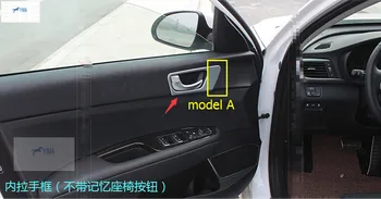 

Lapetus ABS Inner Door Handle Bowl Cover Trim 4 Pcs Auto Styling For KIA Optima K5 2016