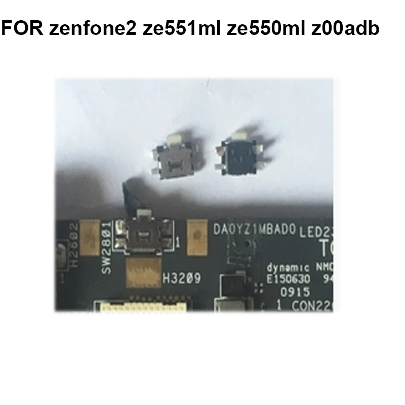 

2PCS Switch Power on/off FPC connector for Asus zenfone 2 ze551ml ze550ml z00adb logic on motherboard mainboard