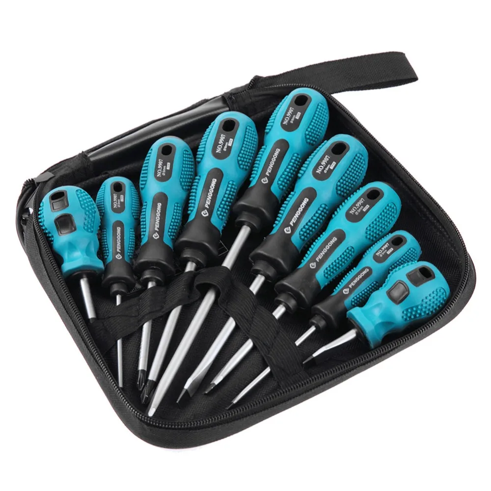 

4Pcs/9Pcs Multi Screwdriver Set 9 in 1 Multi-Bit Tools Repair Torx Screw Driver Screwdrivers Kit Home Useful Hand tool