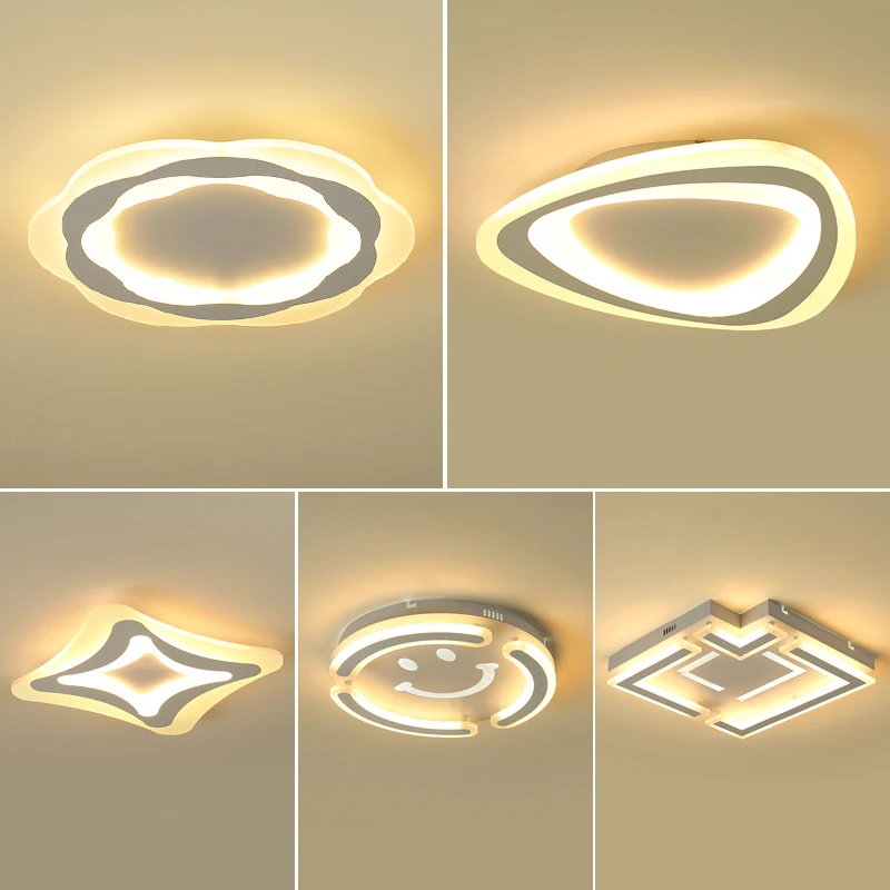 

Modern LED Ceiling Lights Remote Control Aluminum Ceiling Lighting For Bedroom/Living Room Indoor Ceiling Lamp Fixture plafond
