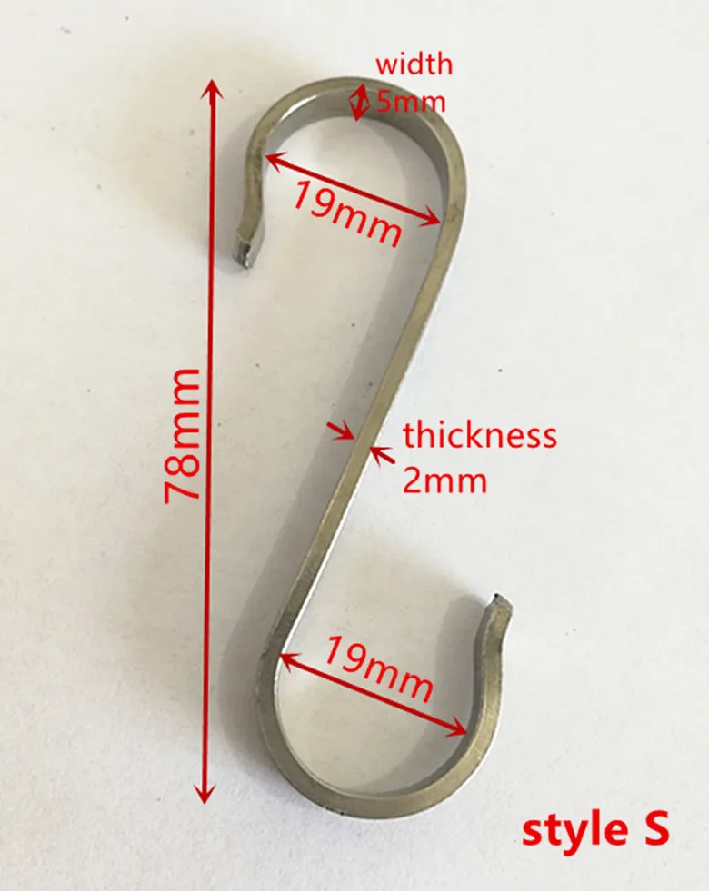 2018 new SUS304 Stainless Steel kitchen rack, Kitchen Shelf hook ,DIY  30cm-120cm