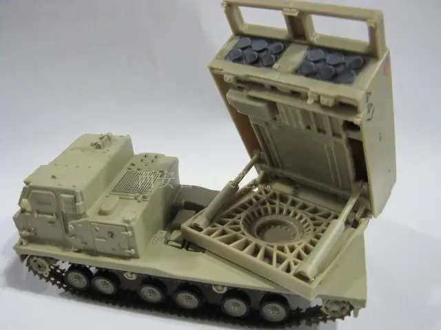 AMER 1/72 масштаб военный автомобиль игрушки M270 несколько запуска ракетная система 2003 литой металлический Танк модель игрушки для подарка/коллекции