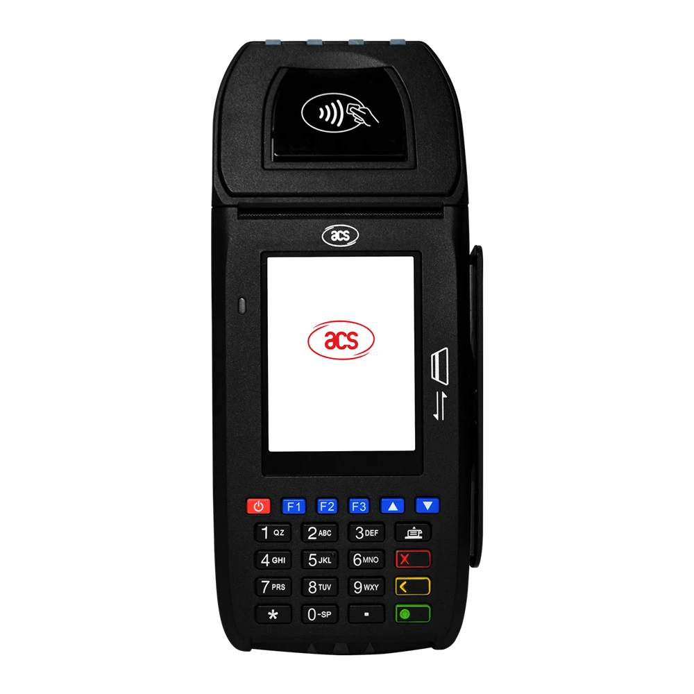 ACR900 клавиатуры встроенный принтер ISO14443 ISO7816 портативный терминал для оплаты приложения