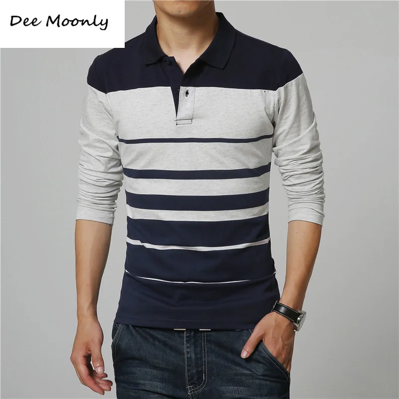 Buy M 4XL New 2015 full mens long sleeve t shirt,men's v neck t shirts, Fashion