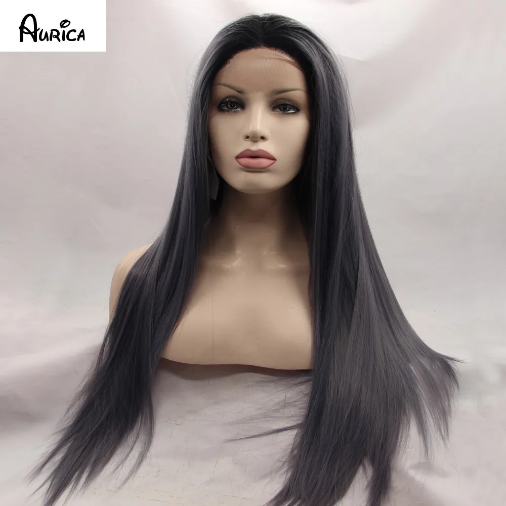 dark grey straight