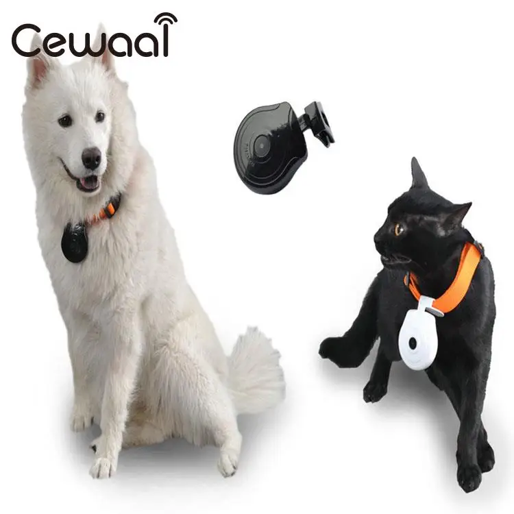 

Useful Dog Cat Puppy Mini Camera Camcorder 480P Collar Video Recorder Monitor DVR for Your Pet Monitor Black