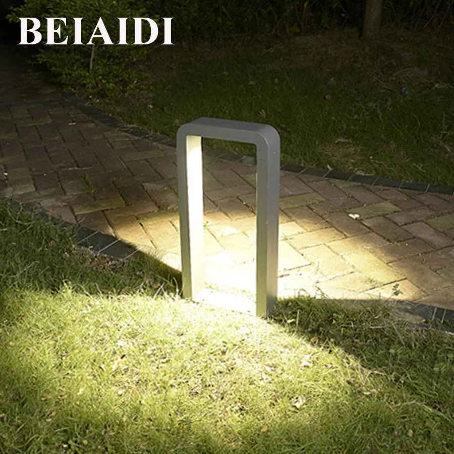 

BEIAIDI 10W Waterproof LED Garden Lawn Light IP54 Outdoor Landscape Villa Aisle Corridor Pathway Lamp COB Led Chip Splike Light