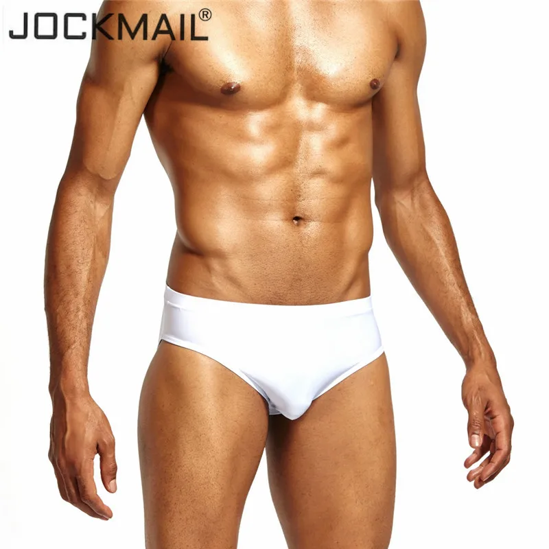 Мужские ультратонкие трусы JOCKMAIL легкие шелковые с u образной застежкой| |