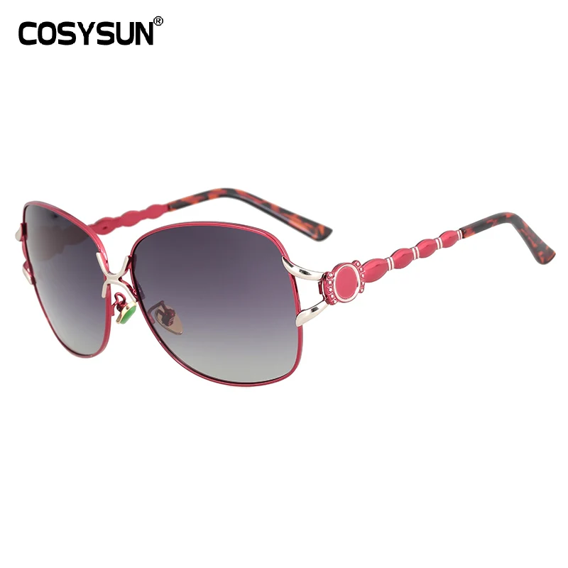 COSYSUN брендовые поляризованные женские очки для вождения солнцезащитные очки женские брендовые дизайнерские женские солнцезащитные очки роскошные солнцезащитные очки женские