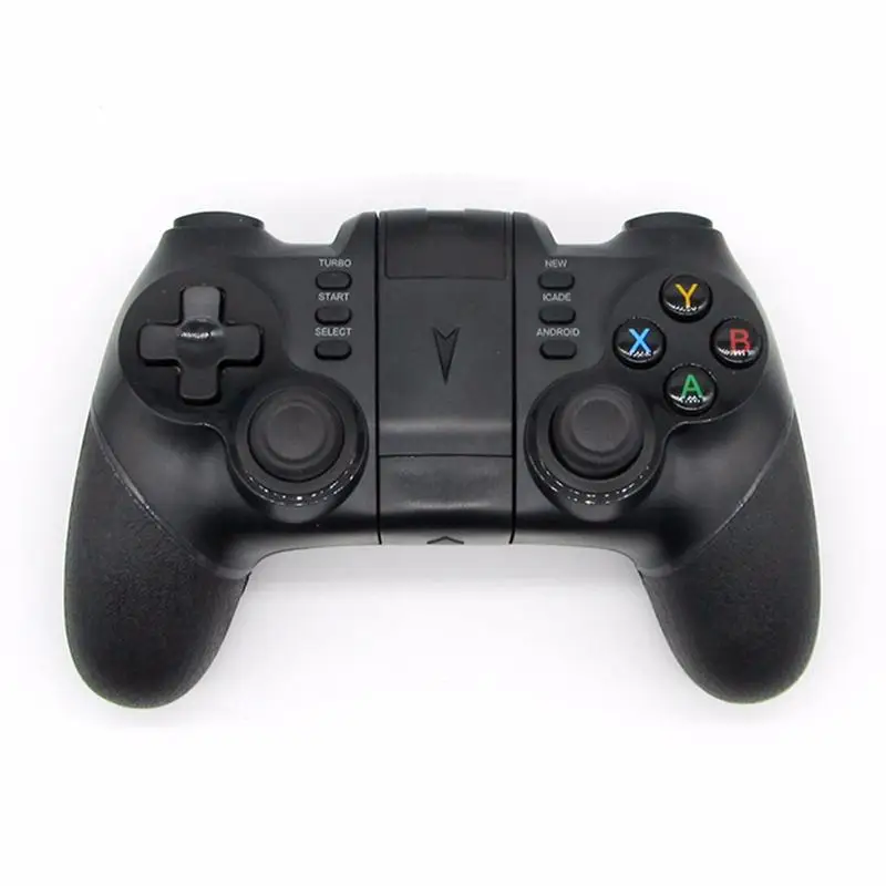 EastVita Bluetooth беспроводной игровой контроллер для Android/iOS Телефон планшетный ПК с кронштейном игровой контроллер Джойстик Геймпад Джойстик - Цвет: black