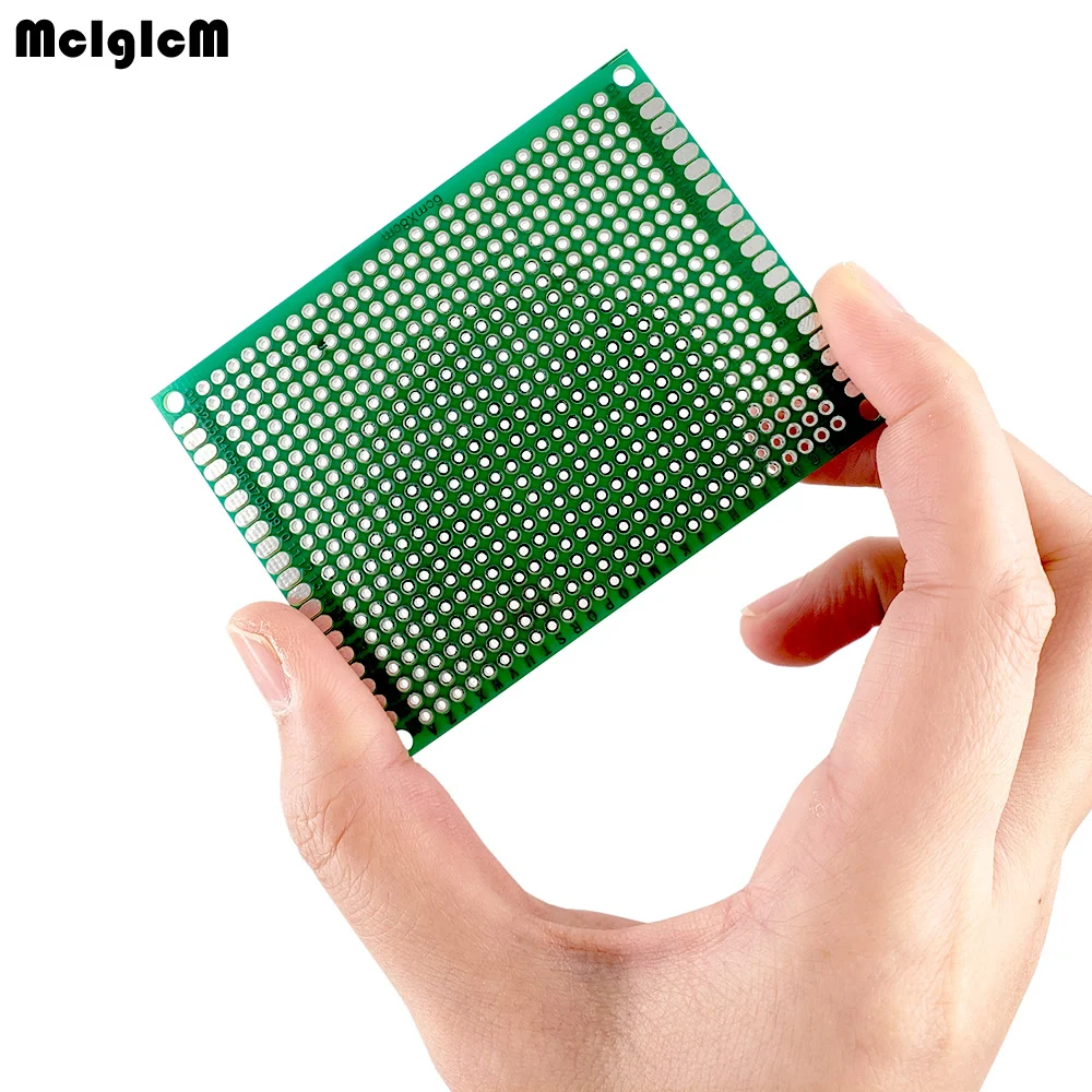 1500 шт. 6*8 6X8 см двухсторонний Прототип pcb Универсальный макет печатная плата 1 6 мм 2