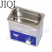 Jiqi 80 Вт небольшой ультразвуковой очистки таймер 0.7L 40 кГц для бытовых очки ювелирных изделий Стоматологическая Смотреть Зубные щётки Товары для уборки инструмент