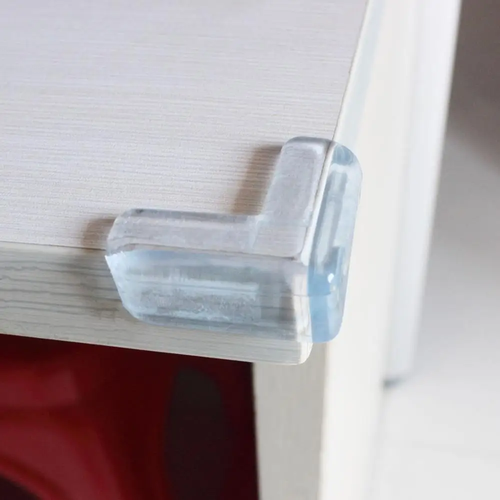 500 Piece Baby Safety L Shaped Corner Guards Sharp Table Furniture Baby Safety L Shaped Corner Guards