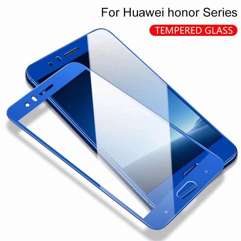 Закаленное стекло для Huawei Honor 9 lite Защитная пленка 8 8c 7x 6x 6a 6c Pro на x6 c6 a6 x7|Защитные