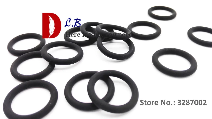 O-Ring AS568-034 International Seal Blue Rubber B-52 Lot of 5