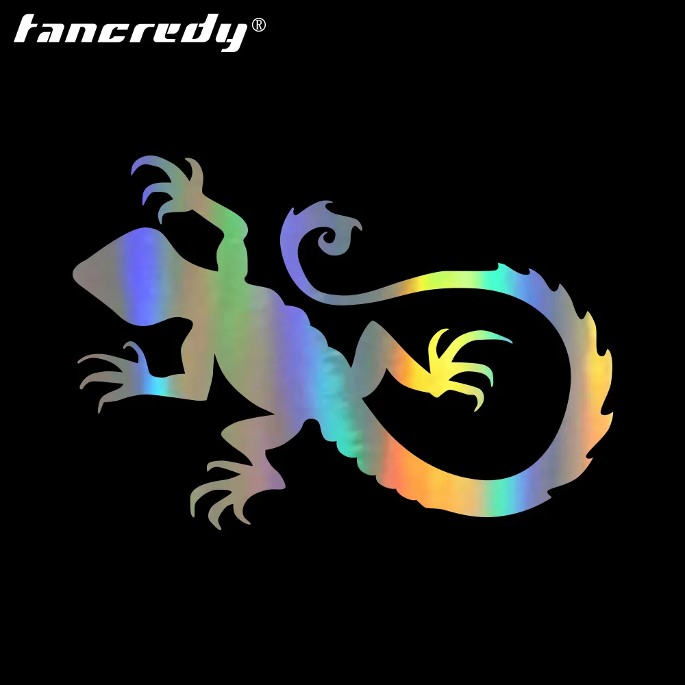

Tancredy Car Stickers and Decals Lucky Gecko Stickers Car Bumper Stickers Car Styling Car Door Body Window Vinyl Stickers