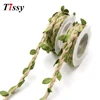 2m DIY Artificial Leaves Twine String With Leaf Silk Leaves Flower Garlands Home Garden/Wedding Party Decoration Fake Flowers ► Photo 1/6