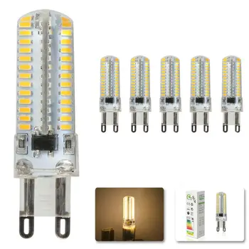 

5x G9 SMD3014 Light Bulb 8W led capsule LED Spot Light Bulb Lamp in crystal Lighting lamp LED Spotlight lamp AC200-240v