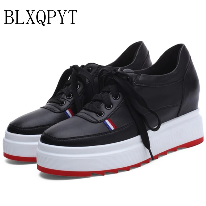 

BLXQPYT ladies Size 31~43 Shoes Women Sports Inside High Heels 5CM Round Toe Shoes Zapatos Mujer Sapatos Femininos Shoes 59-1