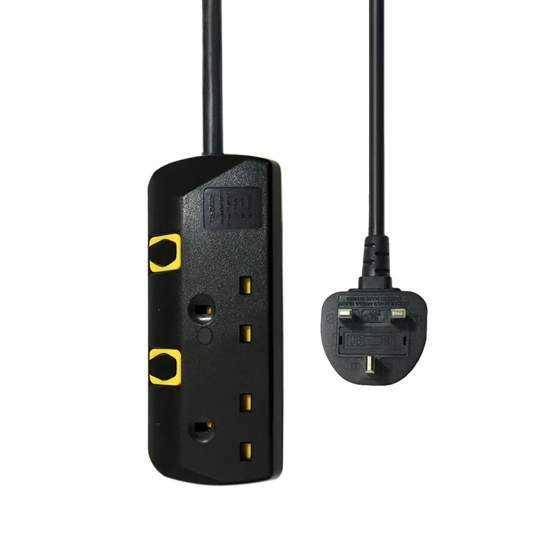 Цена Новый Smart мощность полосы защита розетки от скачков напряжения ЕС Plug 2 розетки зарядное устройство 2 м мощность шнур стены зарядное устройст...