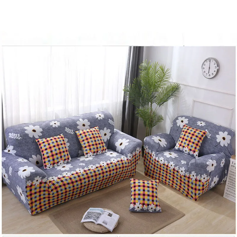 Slipcovers диван Противоскользящий плотно обертывается все включено секционный