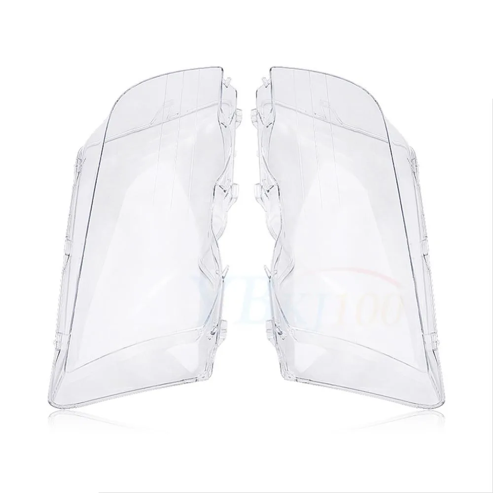 

Oversea 1 Pair Headlight Lens Headlamp Shell Fog Light Clear Lens Lamp Cover Glass Replacement Le for BMW E46 3 Series 1998-2001