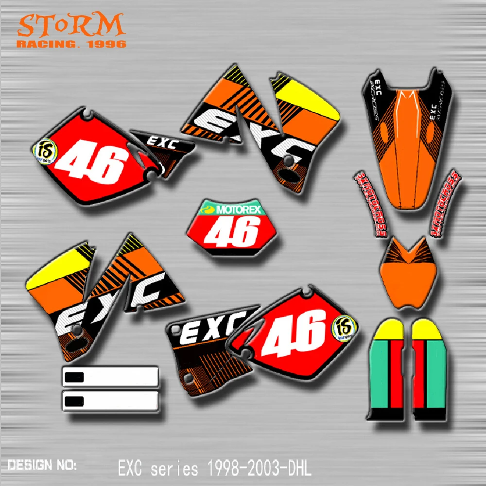 Decals Graphics With Matching Backgounds Customize Stickers Kits For