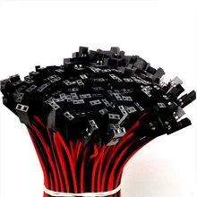 20 шт 2 P/3 P/4 P Dupont электронный провод Dupont провод/Одна Головка/длина 25 см/национальный стандарт 24# провод