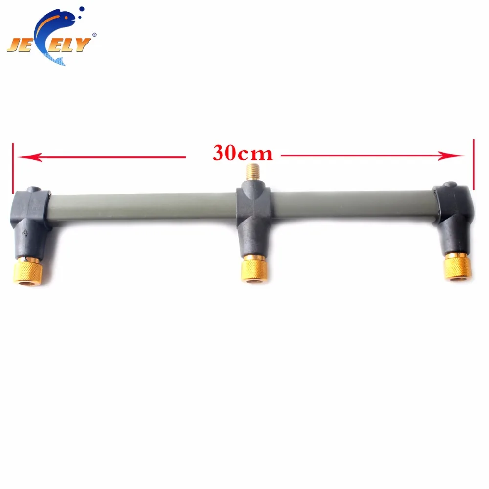 

30cm and 50cm Carp Fishing Buzz Bar rod rest Fishing Rod Holder for 3 bite alarms