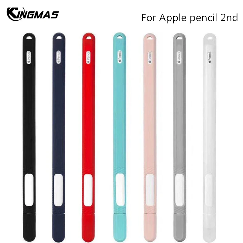 Легкий силиконовый чехол для Apple Pencil 2 го поколения защитный iPad держатель