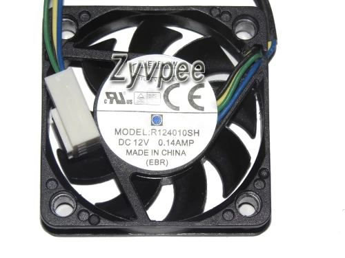 EVERFLOW 4010 R124010SH 12V 0.14A 4Wire Cooling Fan