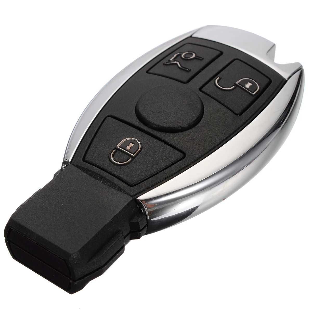 Car Ignition System 1pc 433MHz Car Key 3 Buttons Remote Key Fob With Chip For Mercedes Benz 2000+ NO LOGO