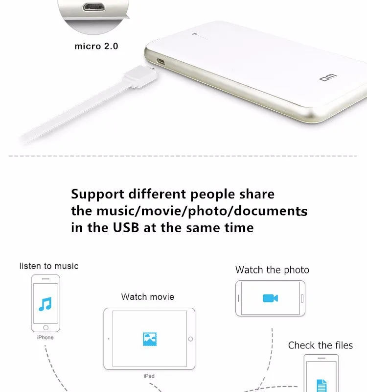 DM wifi USB флеш-накопители WFD028 32GB wifi для iPhone/Android/PC смарт-флешка карта памяти Usb