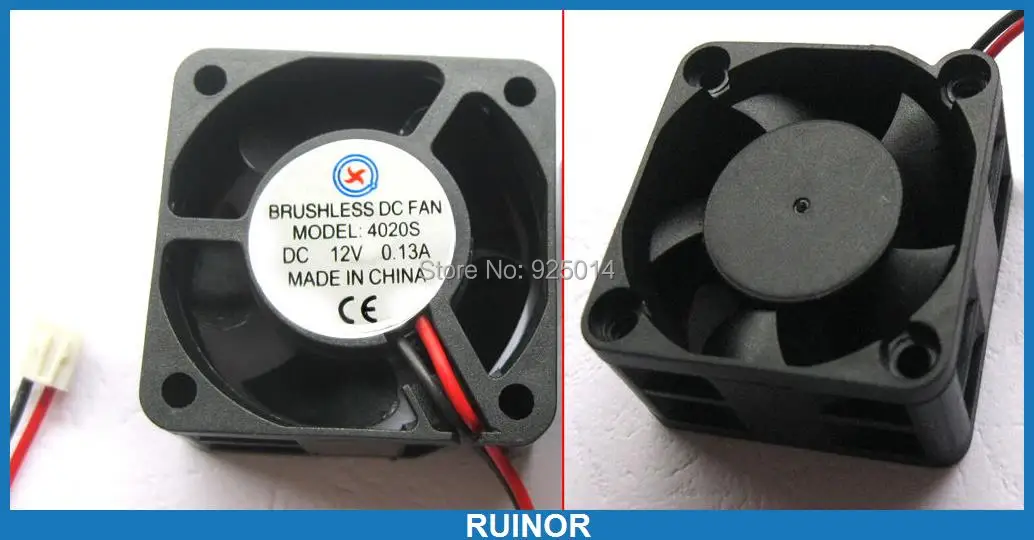 

10 PCS DC 12V Cooling Fans Turbine Brushless Fan 40 x 40 x 20mm 4020S