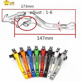 

CK CATTLE KING Hot sales Logo MT-07 For YAMAHA MT-07 MT 07 FZ-07 2013 2014 2015 2016 CNC Aluminum Short Brake Clutch Levers