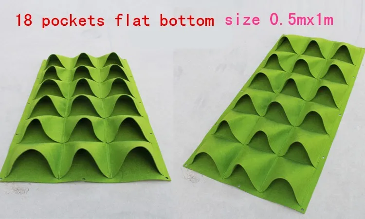 Новая вертикальная садовая новая войлочная настенная сумка, садовая сумка, подвесная настенная посадочная сумка, садовая настенная сумка, Зеленое Поле, 1 м* 1 м