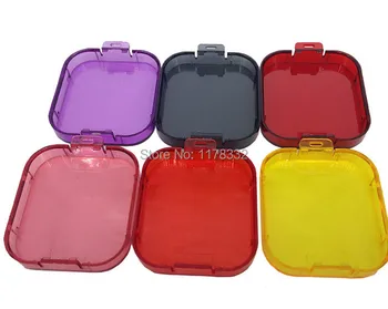 

Exempt postage + tracking number 6in1 Color Kit Gopro Diving Filter Hero3 SJ4000 Waterproof Lens Filter Cap Underwater Diving