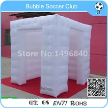 2,25 м* 2 м* 2,25 м Свадебный светодиодный дешевый портативный Подержанный надувной фотостенд для продажи, надувной куб стенд для продажи