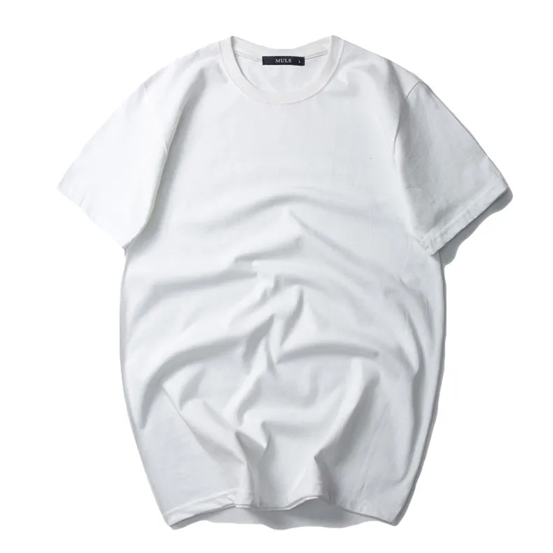 7XL 3PcsLot Basic Tops Tees Men T-shirts Summer cotton short comfortable Brand male Tshirts quick dry Solid simple clothing man