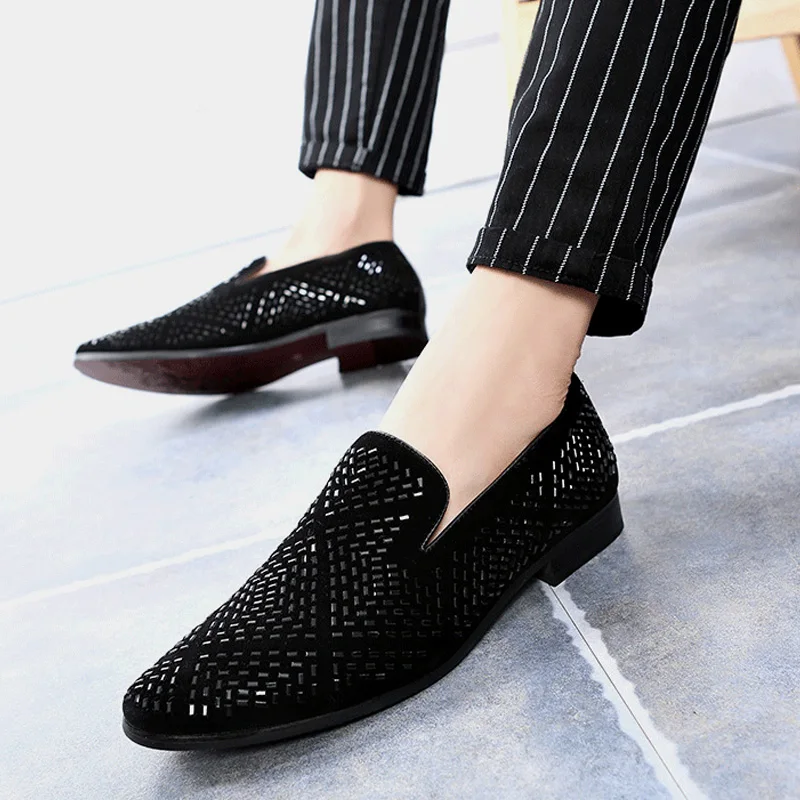 BUVAZIK Men casual leather shoes Summer new men's slip-on pointed toe shoes men flats genuine leather loafers big size 39-47 BUVAZIK Men casual leather shoes Summer new men's slip-on pointed toe shoes men flats genuine leather loafers big size 39-47
