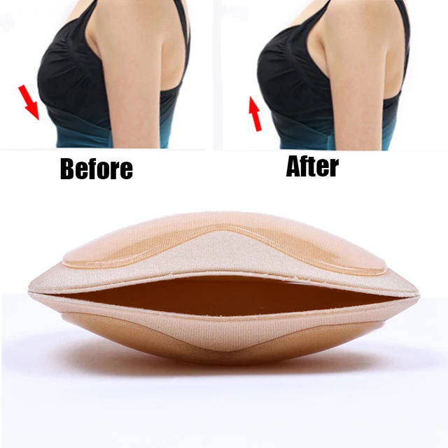 Women's Breast Push Up Pads Swimsuit Accessories Silicone Bra Pad Nipple  Cover