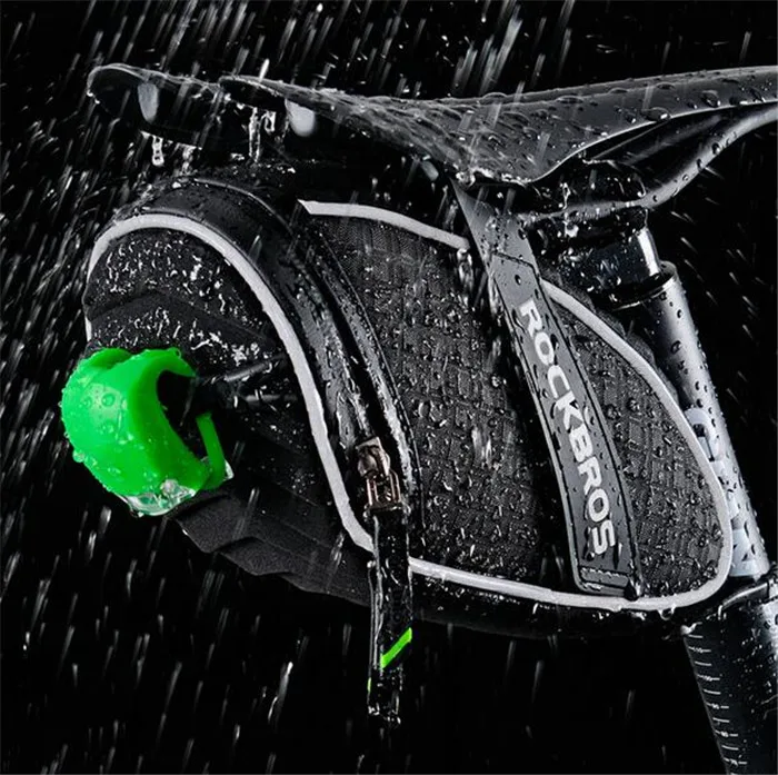 ROCKBROS Bicycle Bag Rainproof 3D Shell Rainproof Saddle Bag Reflective Rear Cycling Rear Seatpost Bag MTB Bike Accessories ROCKBROS Bicycle Bag Rainproof 3D Shell Rainproof Saddle Bag Reflective Rear Cycling Rear Seatpost Bag MTB Bike Accessories
