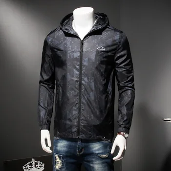 

8XL 7XL plus size Fashion Men's Jackets High Quality Comfortable Men's Jacket Spring Autumn Style Trench Coat Mens Jackets